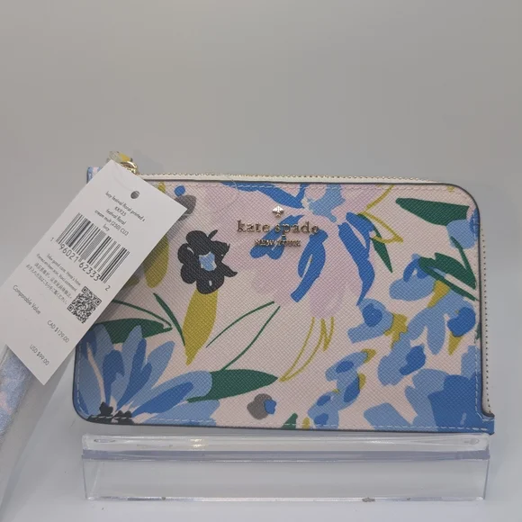 NWT Lucy Festival Floral Wristlet - Picture 2 of 4
